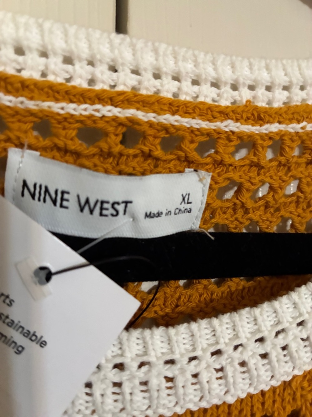 Nine West - EARTHY TONES BEACH COVER-UP - Picture 6 of 9